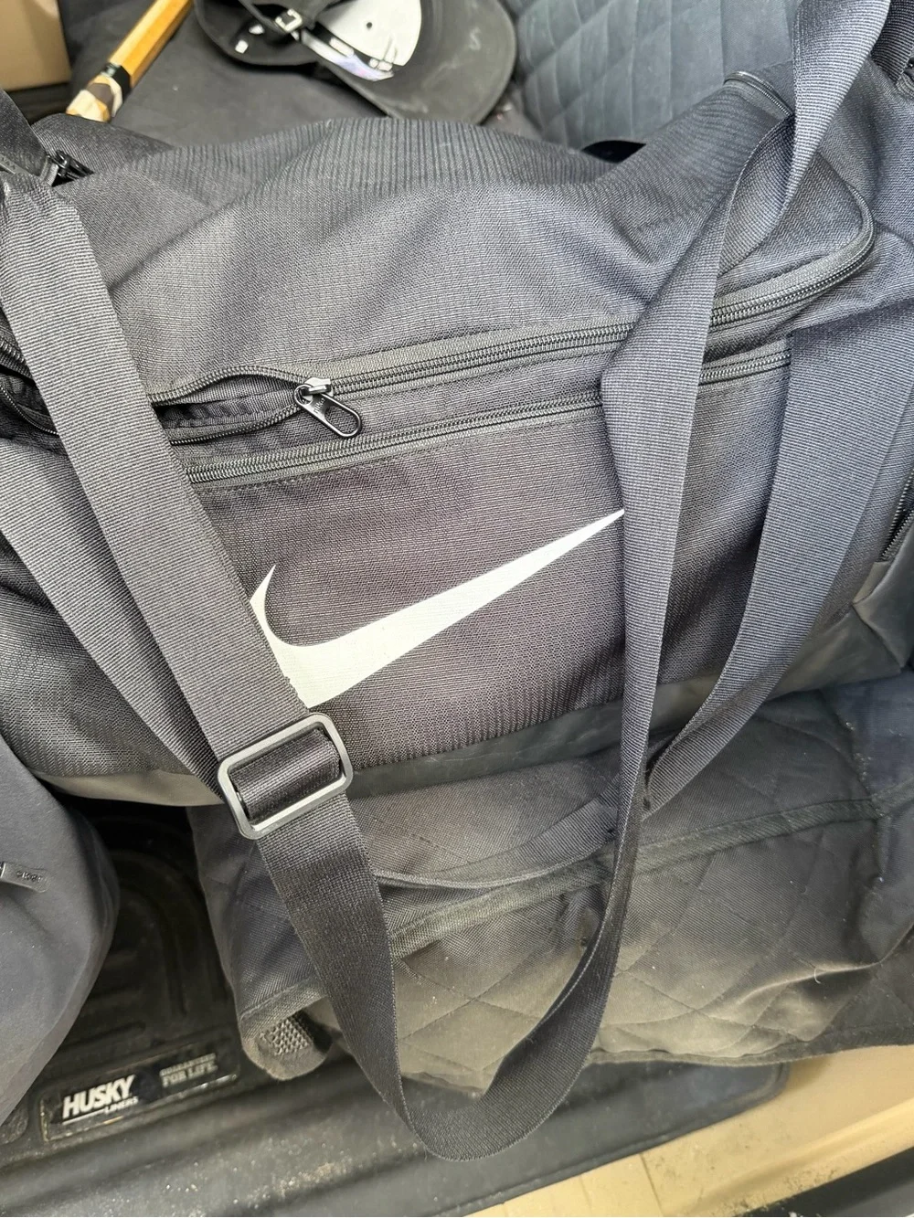 Nike Brasilia LARGE Duffle Bag Color BLACK 28” Length
